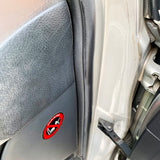 Goma estanqueidad lateral para puerta coche,furgoneta, camper, sujeción 2,5-4 mm