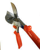 Tijeras de corte a inglete con multiángulos, ajustable de 45° a 135º para cortar gomas, plástico, madera muy fina...