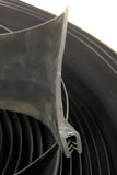Goma estanqueidad superior pestaña larga para maletero de coche,  sujeción 1,5-4 mm