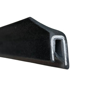 Perfil Lamelunas flocado para cristal tira 1,03m. Lamelunas cristal coche