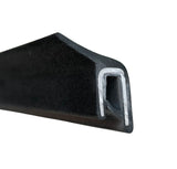 Perfil Lamelunas flocado para cristal tira 1,03m. Lamelunas cristal coche