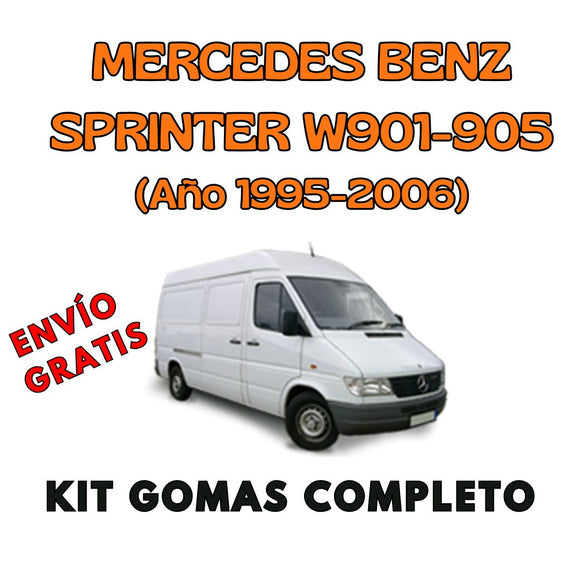 KIT COMPLETO GOMAS PARA MERCEDES BENZ SPRINTER W901/W905