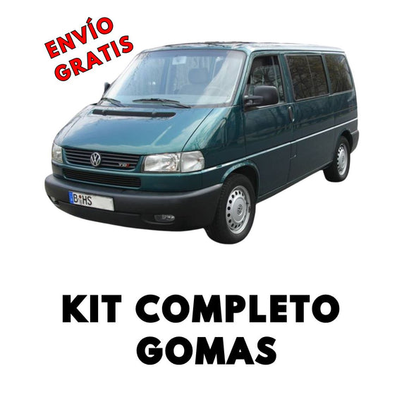 KIT COMPLETO GOMAS PARA  WOLKSWAGEN T4 (ENVÍO GRATIS)