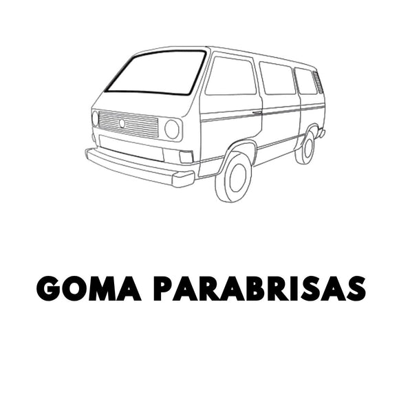 GOMA PARABRISAS WOLKSWAGEN T4 (Goma sin unir) Rollo 5m