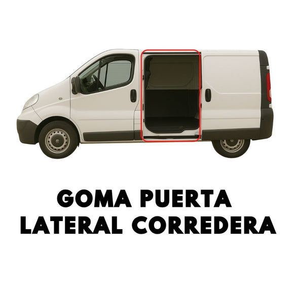 Goma de puerta lateral corredera Renault Trafic MK2 (2000-2014)