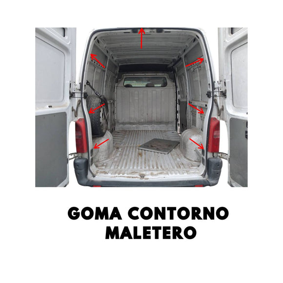Goma contorno de maletero para Renault Master MK2 (1997-2010)
