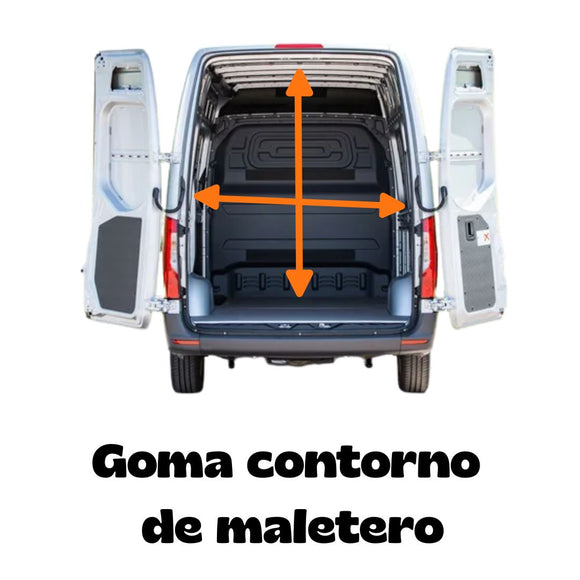 Goma contorno de maletero para MERCEDES BENZ SPRINTER W901/W905