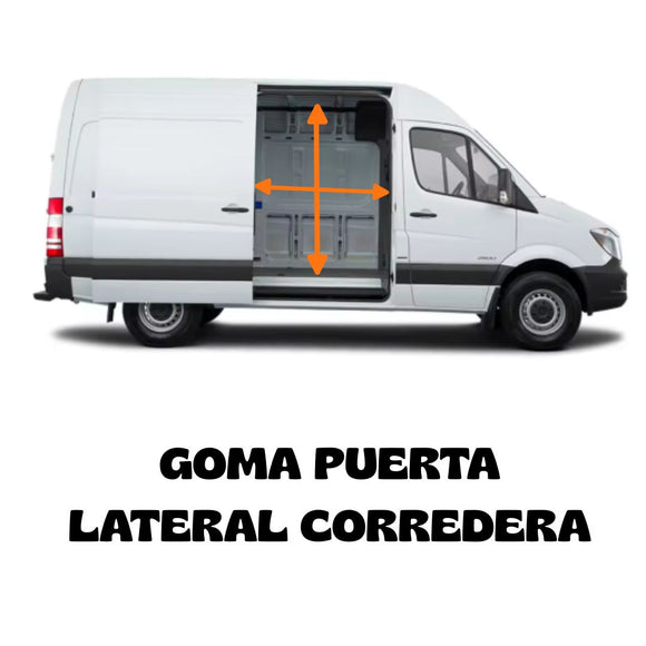 Goma puerta lateral corredera MERCEDES BENZ SPRINTER W901/W905