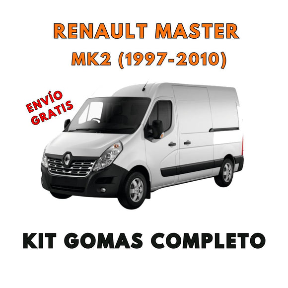 Kit gomas completo para Renault Master MK2 (1997-2010)