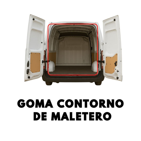 Goma contorno de maletero para Renault Trafic MK2 (2000-2014)