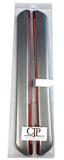 Moldura  GRIS (Blíster con 4 piezas) autoadhesiva PVC protección paragolpes. Medida 49x4,4 cm