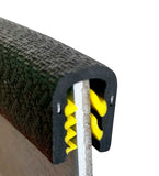 Burlete Protector arañazos para borde puerta coche, superficies cortantes, carrocerías...(ESPESOR 4-6 mm)