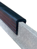 Burlete de protección  EPDM Flexible , para cantos de chapa, superficies cortantes, bidones, vidrio, mesas, carrocerías...(ESPESOR 5 mm)