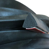 Goma estanqueidad adhesiva triangular material EPDM esponja